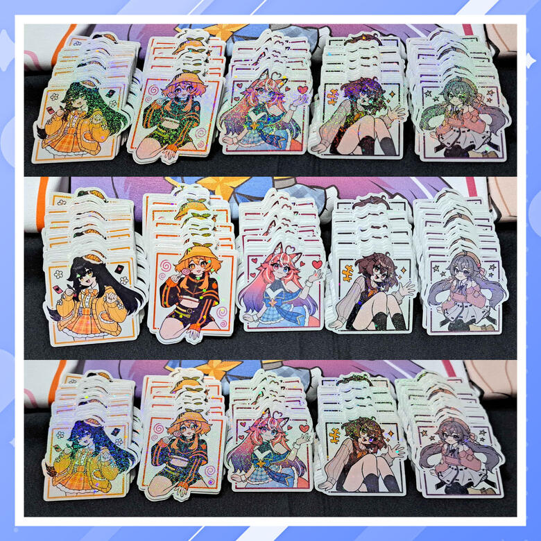 HoloStars Stickers